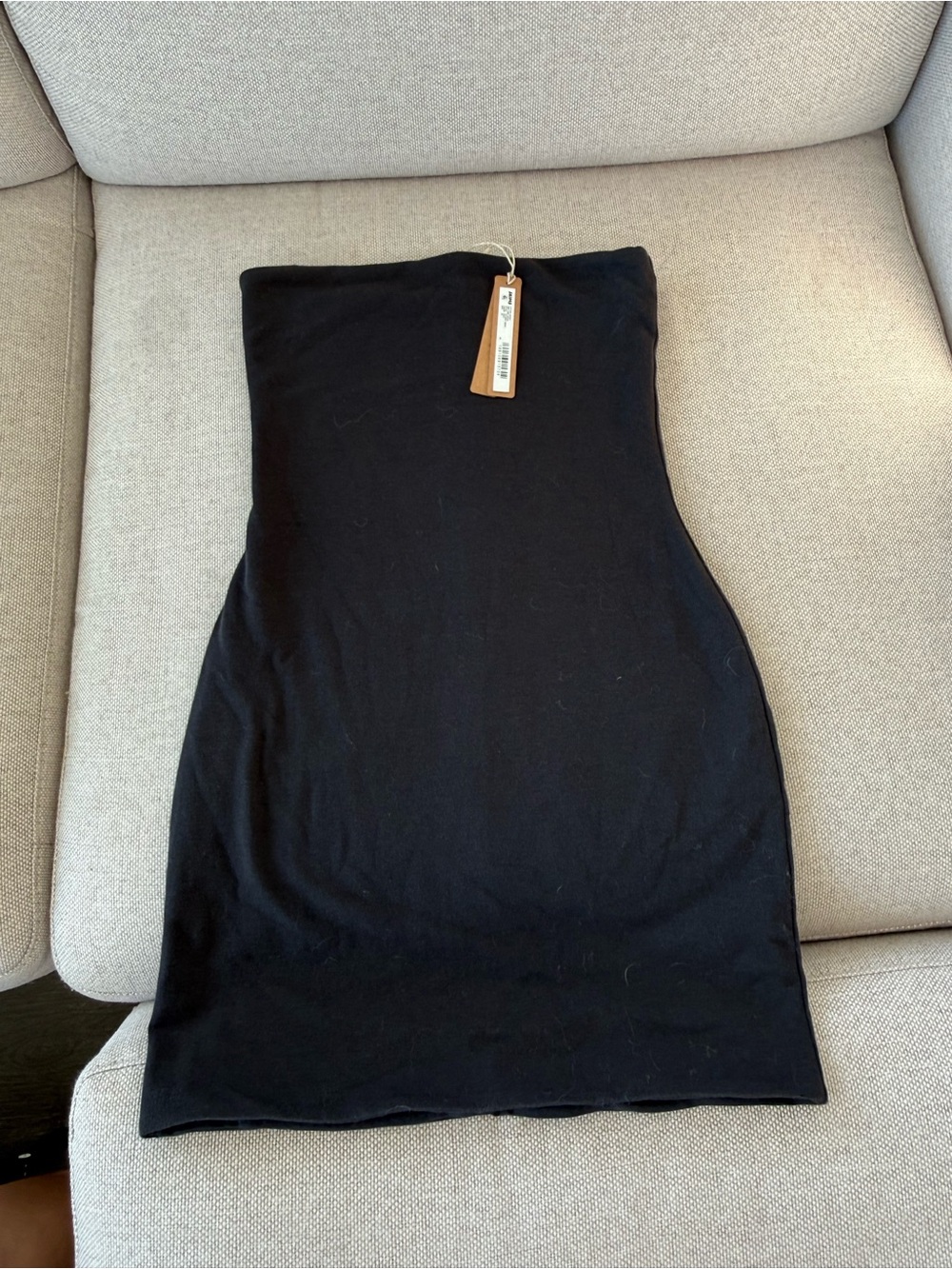 Skims Black Tube Dress